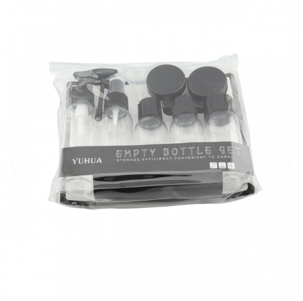 Kit viajero 8 articulos para viajes